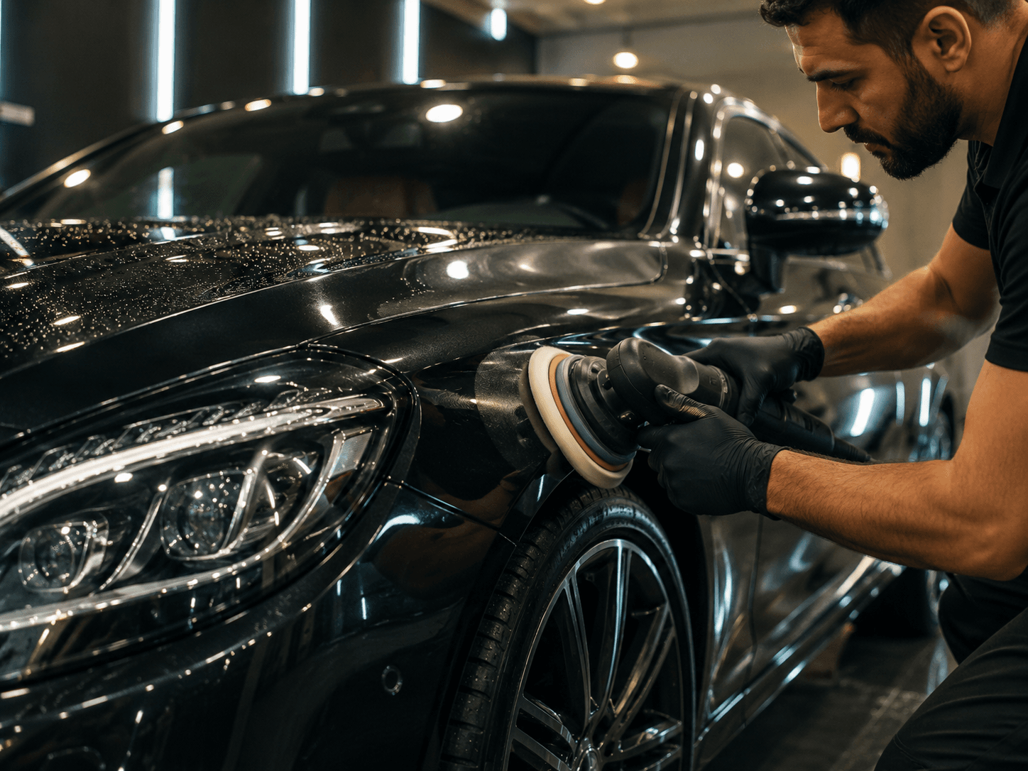 Waterless car wash Dubai — eco-friendly wash by Pure Touch UAE